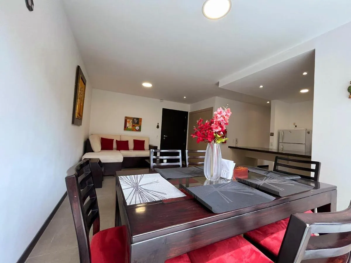 Apartmán Acogedor Departamento De 2 Habitaciones- La Carolina Quito